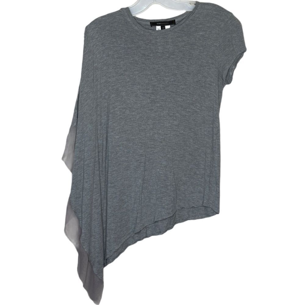 BCBGMAXAZRIA Asymmetrical Top‎ Gray